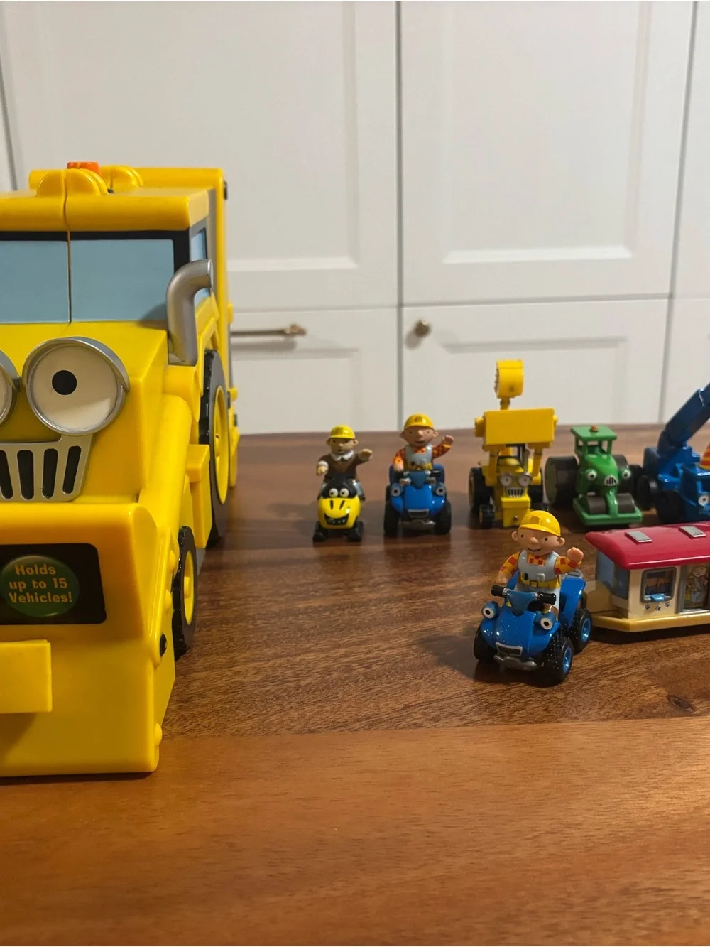 9 piece original bob the builder toy lot